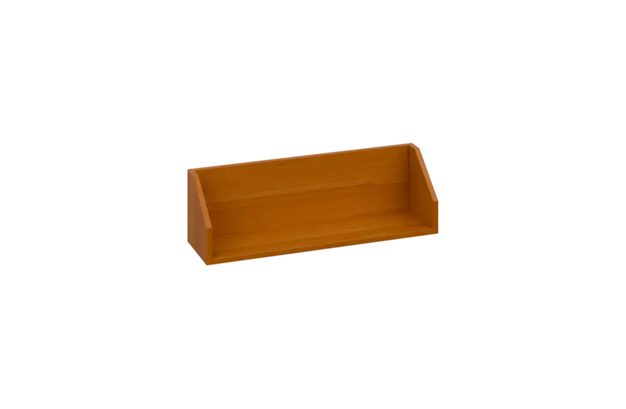 CPA 1 - 80 police na zeď, deska 18 mm, 240x800x240, olše jantar